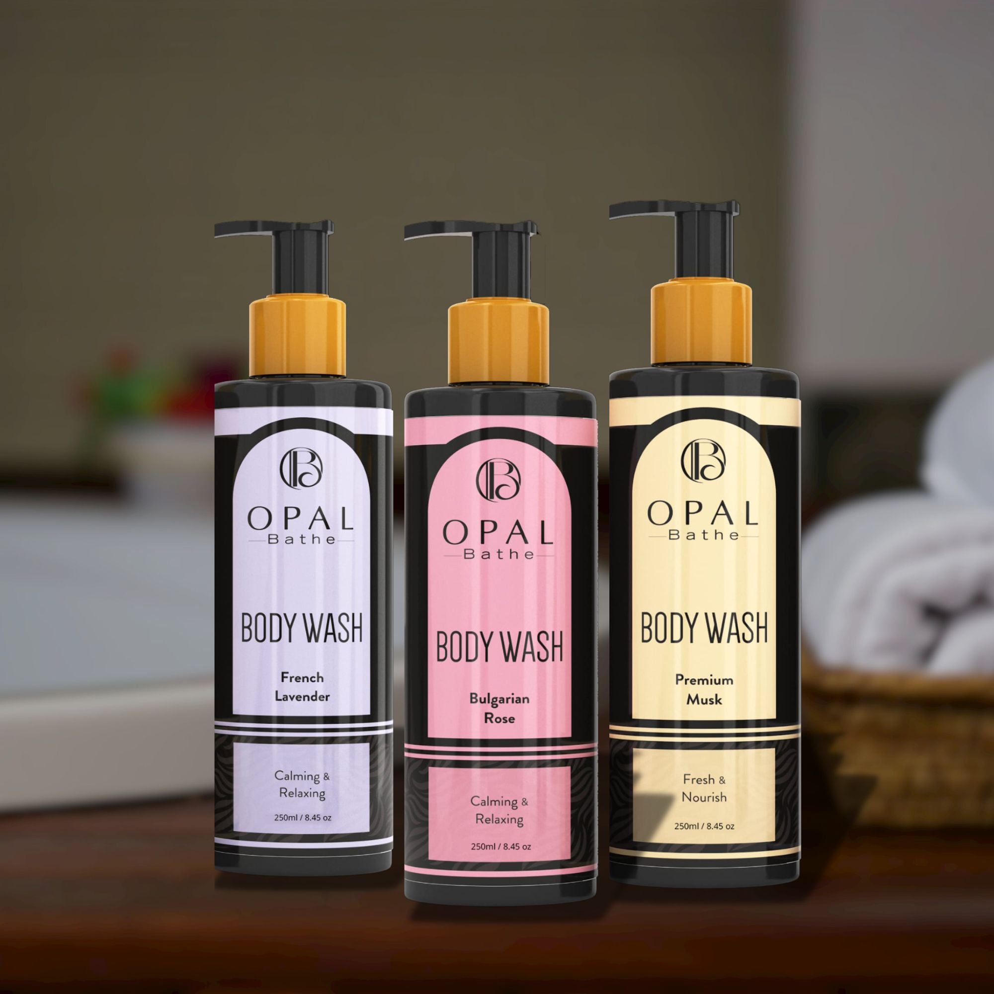 OPAL Bathe Signature Body Wash Trio